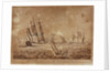 The Royal Sovereign Admiral Cornwallis sailing with a Squadron and Convoy for the West Indies, with a Brisk Gale by Haines & Son