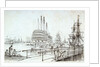 'Trafalgar' in the Basin Sheerness by Chatfield & Coleman