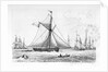 Blackwall Reach with the 'Columbus' in the distance by Chatfield & Coleman