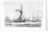 Blackwall Reach with the 'Columbus' in the distance by Chatfield & Coleman
