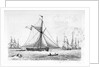 Blackwall Reach with the 'Columbus' in the distance by Chatfield & Coleman