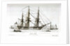 Sketches of Shipping in Portsmouth Harbour, Drawn and Etched by Henry Moses. Aurora 46 Gns. Portsmouth by Henry Moses