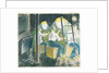 Diving controls two, three men at controls by Eric Ravilious