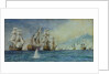 The Battle of Trafalgar (Santissima Trinidad) by William Lionel Wyllie
