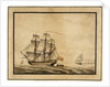 A frigate close-hauled by Unknown