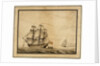 A frigate close-hauled by Unknown