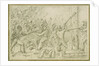 Shipboard scene of fighting on deck by unknown