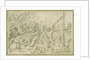 Shipboard scene of fighting on deck by unknown