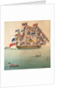 A ship dressed overall by unknown