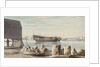 Rochester looking across from Chatham by George Bulteel Fisher