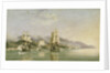 Attack on convoy of eighteen French merchant ships at Laigrelia and Alassio, 27 June 1812 by Silas Thomson Hood