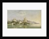 Attack on convoy of eighteen French merchant ships at Laigrelia and Alassio, 27 June 1812 by Silas Thomson Hood