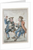 Two Old Seamen [Battles by Sea and Land] by Isaac Cruikshank