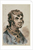 The head and shoulders of a seaman by James Gillray