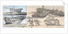 Old sails in bundles. At Dover Aug 1815 by William Payne