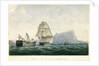 'Belleisle' in tow of the 'Naiad' on 23 October 1805 by P.H. Nicolas