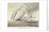 Volcano in the sea, as seen from His Majesty's Ship 'Sabrina', off the Azores, June 19th 1811 by John William Miles
