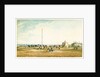 View of coastal batteries, possibly Gun Hill, Southwold, Suffolk by Henry Davy