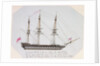 Sketch of HMS 'Russel' by unknown