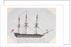 Sketch of HMS 'Russel' by unknown