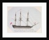 Sketch of HMS 'Russel' by unknown