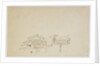 The Battle of the Glorious First of June, 1794; stern views of  the captured French ships 'L' America' and 'La Juste' by Nicholas Pocock