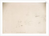 Sketch plan showing position of warships during Sir John Warren's action off the Channel Islands, 23 April 1794 by Nicholas Pocock