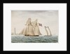 American schooner 'Thetis' in 1794 - Coast of Virginia by G. T.