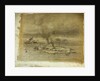 Study for a painting of wreck reef by William Westall