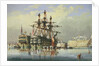 Ships in ordinary at Devonport by Nicholas Matthew Condy