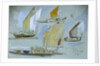 Studies of Venetian craft by Edward Lear