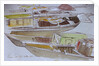 Studies of Venetian craft by Edward Lear