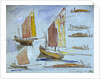 Studies of Venetian craft by Edward Lear
