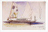 Studies of Venetian craft by Edward Lear