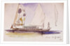 Studies of Venetian craft by Edward Lear