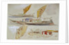 Studies of Venetian craft by Edward Lear