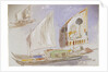 Studies of Venetian craft by Edward Lear