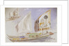 Studies of Venetian craft by Edward Lear