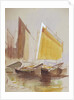 Studies of Venetian craft by Edward Lear