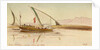 On the Nile near Ballas, Egypt by Edward Lear