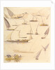 Studies of various Egyptian craft by Edward Lear