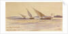 Near Gebel El Silsilis, Egypt by Edward Lear