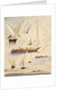 Deir Kadige, Egypt by Edward Lear