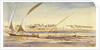 Abou Ajees, Egypt by Edward Lear