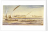 Abou Ajees, Egypt by Edward Lear