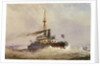 HMS 'Devastation' by William Frederick Mitchell