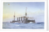 Armoured cruiser HMS 'King Alfred' (1901) by William Frederick Mitchell