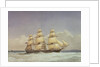 HMS 'Volage' by William Frederick Mitchell