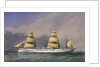 HMS 'Jumna' No. 493 by William Frederick Mitchell