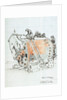 Chipping rust and red-leading old boiler by Herbert Hastings McWilliams